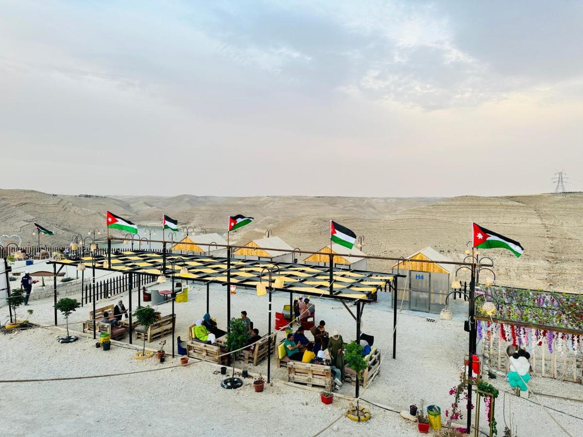 Wadi Al-Wala View Camp Hotel Madaba Eksteriør billede